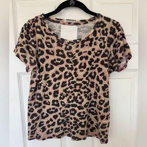Leopard Print Women's Top